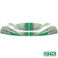 Tonykart M6 Front stickers, 2022