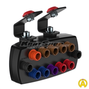 Box12 til tilslutning af 17 ekstra sensorer + intern GF-sensor