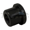 Bøsning for bagkofanger, kort, 28-32mm, sort