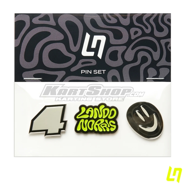 Lando Norris Core Pin, 3 stk