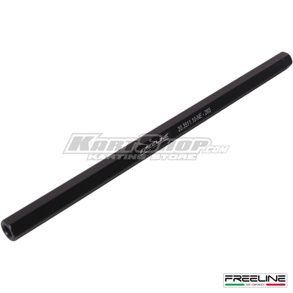Styrestang, 265 mm, Sort