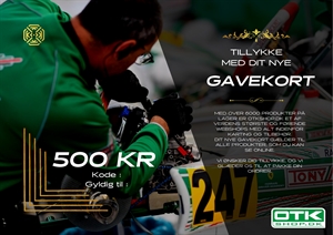 Gavekort til OTKshop.dk, 700 kr