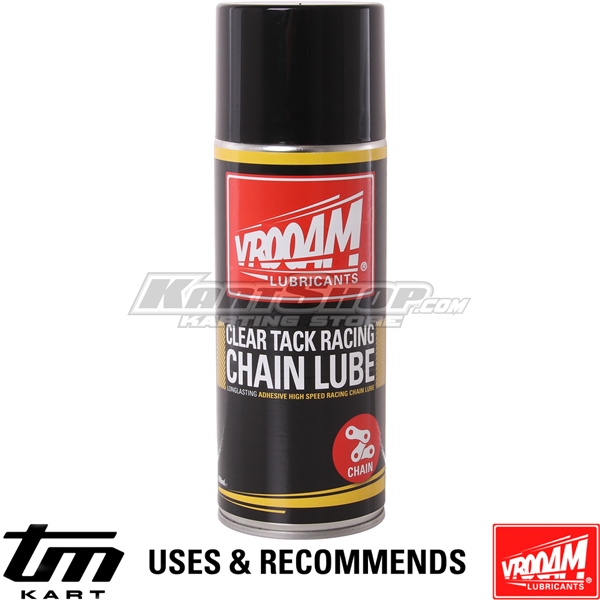 Vrooam Kædespray, Clear Tack Racing Chain Lube, 400 ml