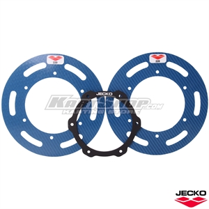 Tandhjulsbeskytter, Ø220 mm, Blå