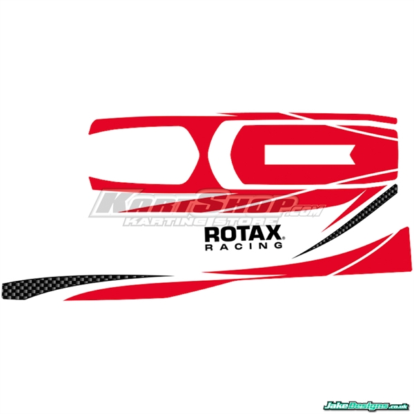 Stickers til Batteriholder inkl. Rotax Logo, Birel Art