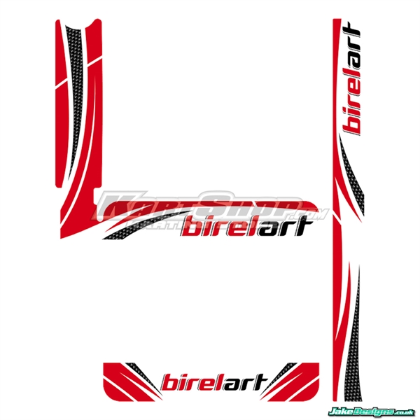 Stickers til X30 Køler, Standard, Birel Art