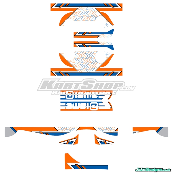 Stickers til X30 Topstykke, Exprit