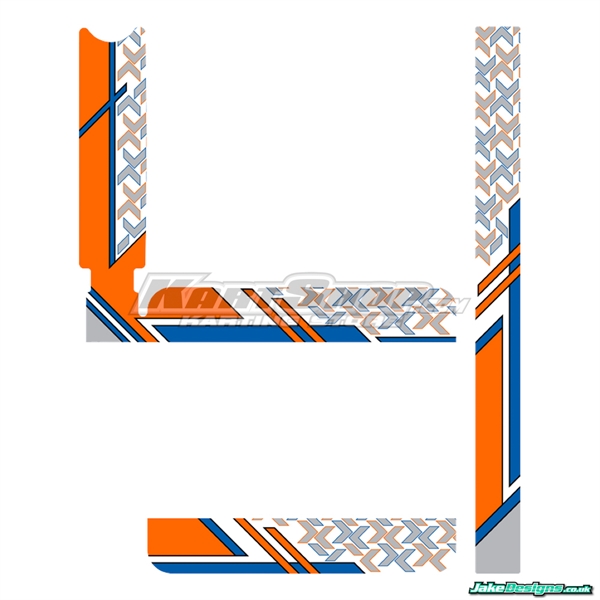 Stickers til X30 Køler, Standard, Exprit