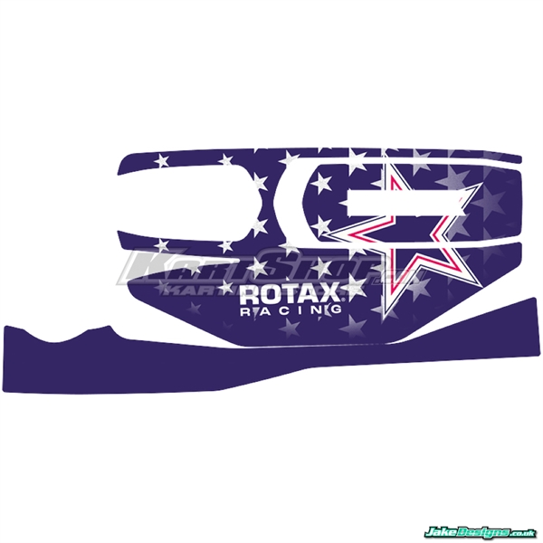 Stickers til Batteriholder inkl. Rotax Logo, Kosmic