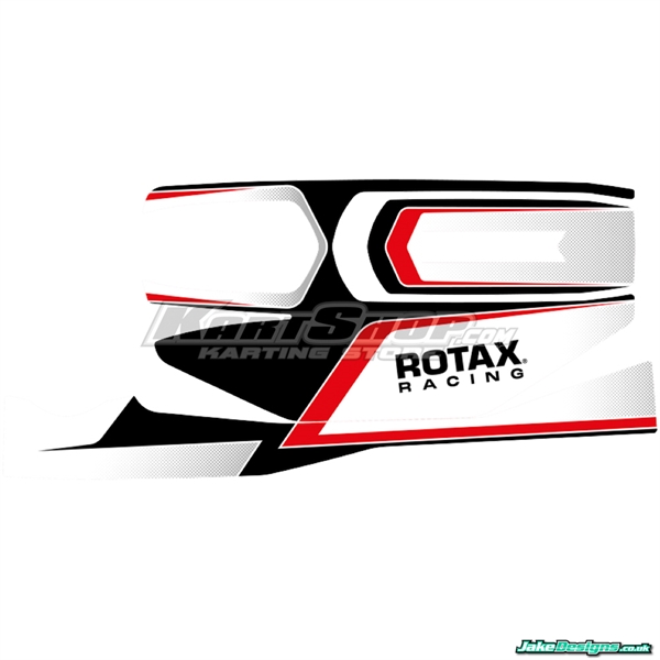 Stickers til Batteriholder inkl. Rotax Logo, Parolin