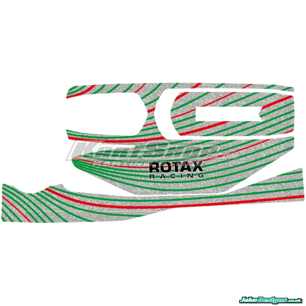 Stickers til Batteriholder inkl. Rotax Logo, Tonykart