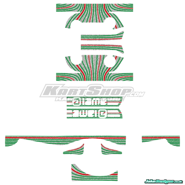 Stickers til X30 Topstykke, Tonykart