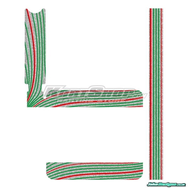 Stickers til X30 Køler, Standard, Tonykart