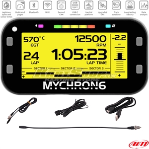 Laptimer, MyChron6, Med vandtemperatur sensor