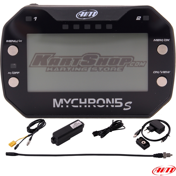 Laptimer, MyChron5S, Med vandtemperatur sensor