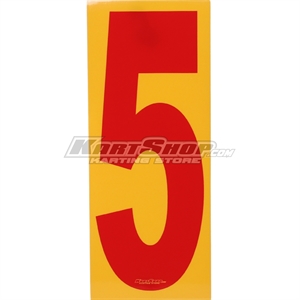 Nummer Klistermærke, DD2 Master, Nr. 5