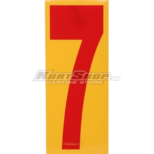 Nummer Klistermærke, DD2 Master, Nr. 7