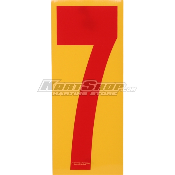 Nummer Klistermærke, DD2 Master, Nr. 7