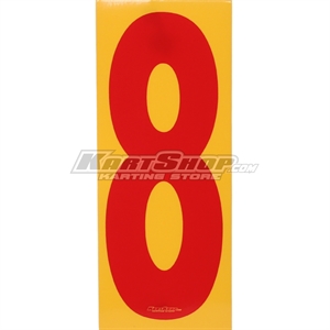 Nummer Klistermærke, DD2 Master, Nr. 8