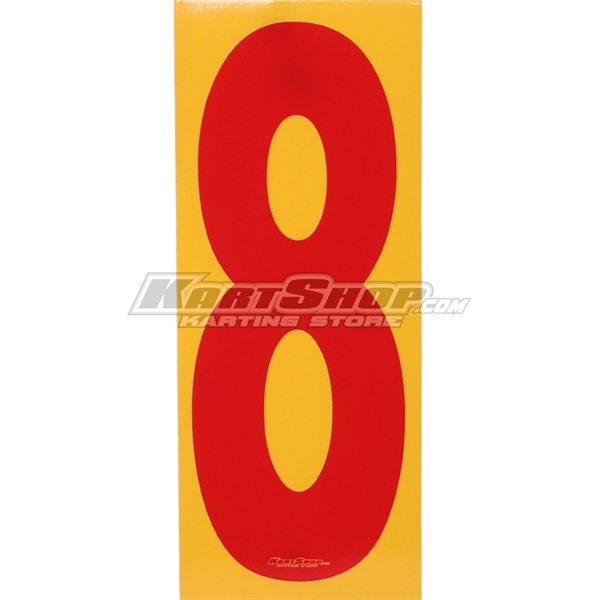 Nummer Klistermærke, DD2 Master, Nr. 8