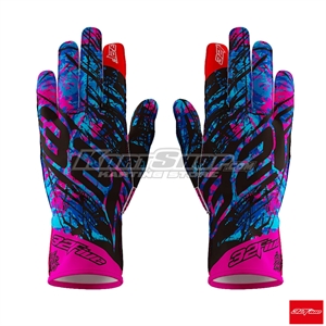 Kørehandsker, PUSH YOUR LIMIT, Flou Pink / Sort
