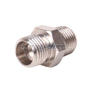 Lige connector for Bremseslange, 1/8-6/4 mm