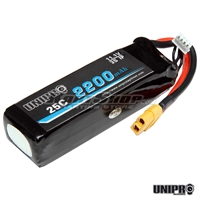 Batteri for UniGo, LiPo, 11,1V 2200 mAh 
