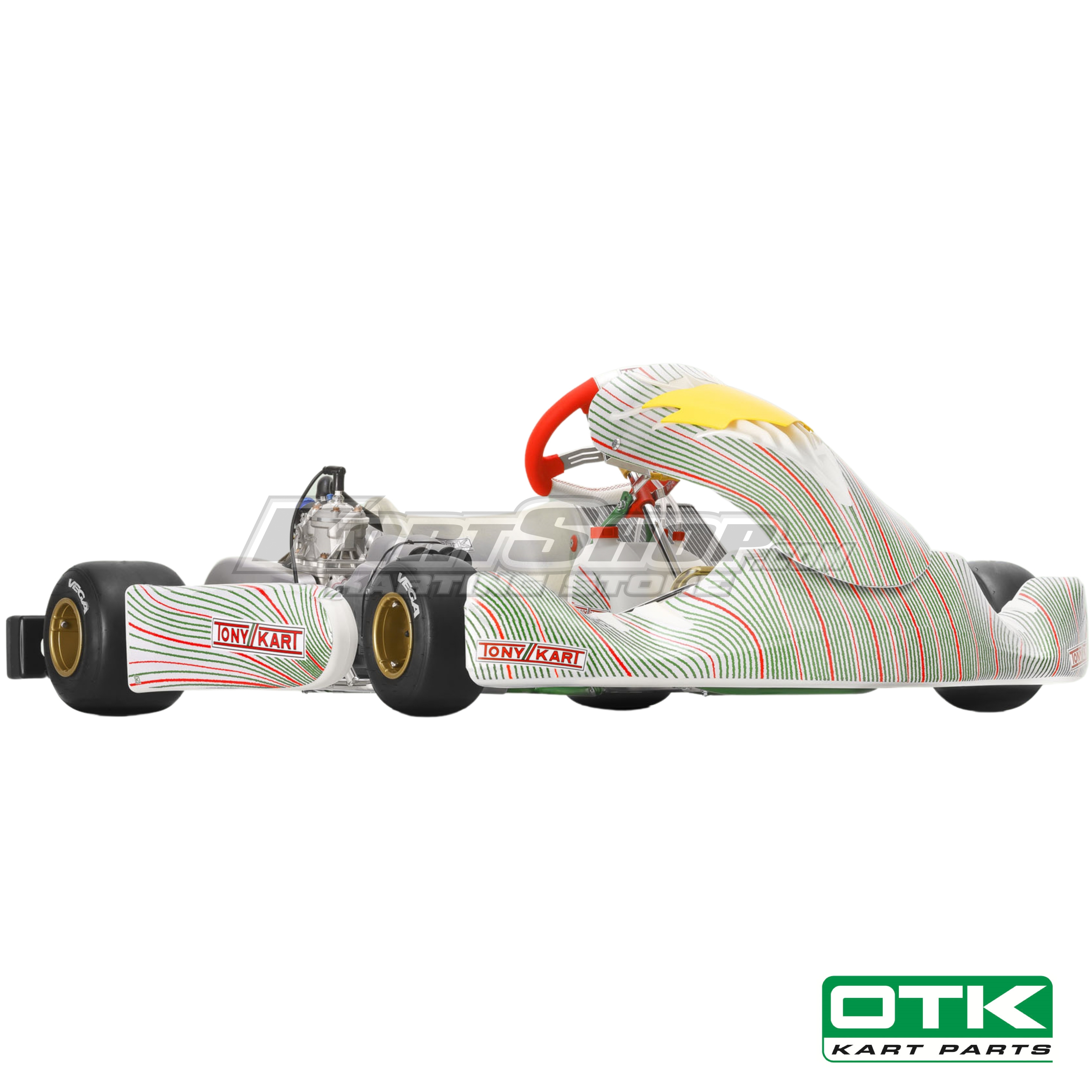 Tony Kart Racer 401T med OTK-komponenter